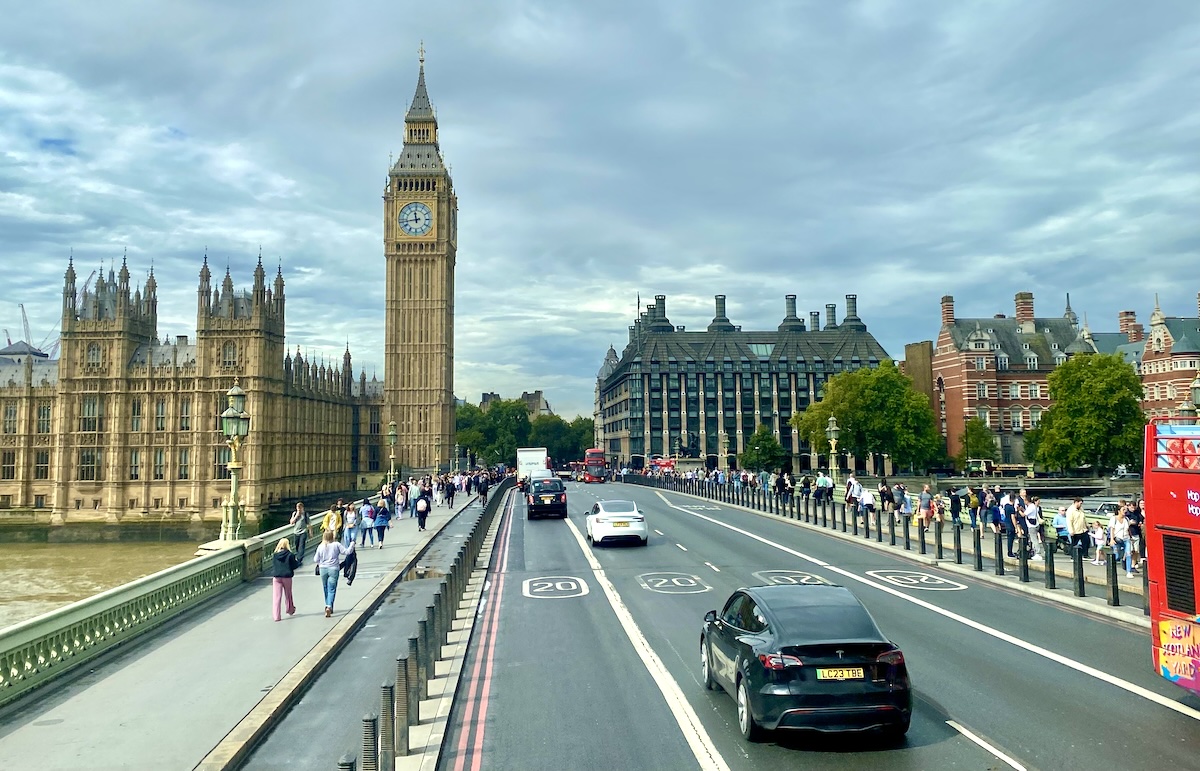 Palace of Westminster, once a royal residence, is now home to Parliament