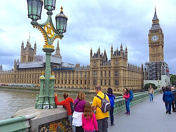 Palace of Westminster, once a royal residence, now home to Parliament