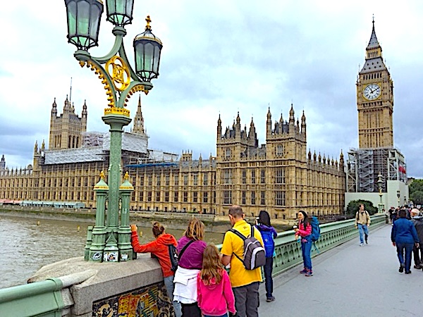 Palace of Westminster, once a royal residence, now home to Parliament